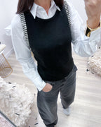 GILET STRASS