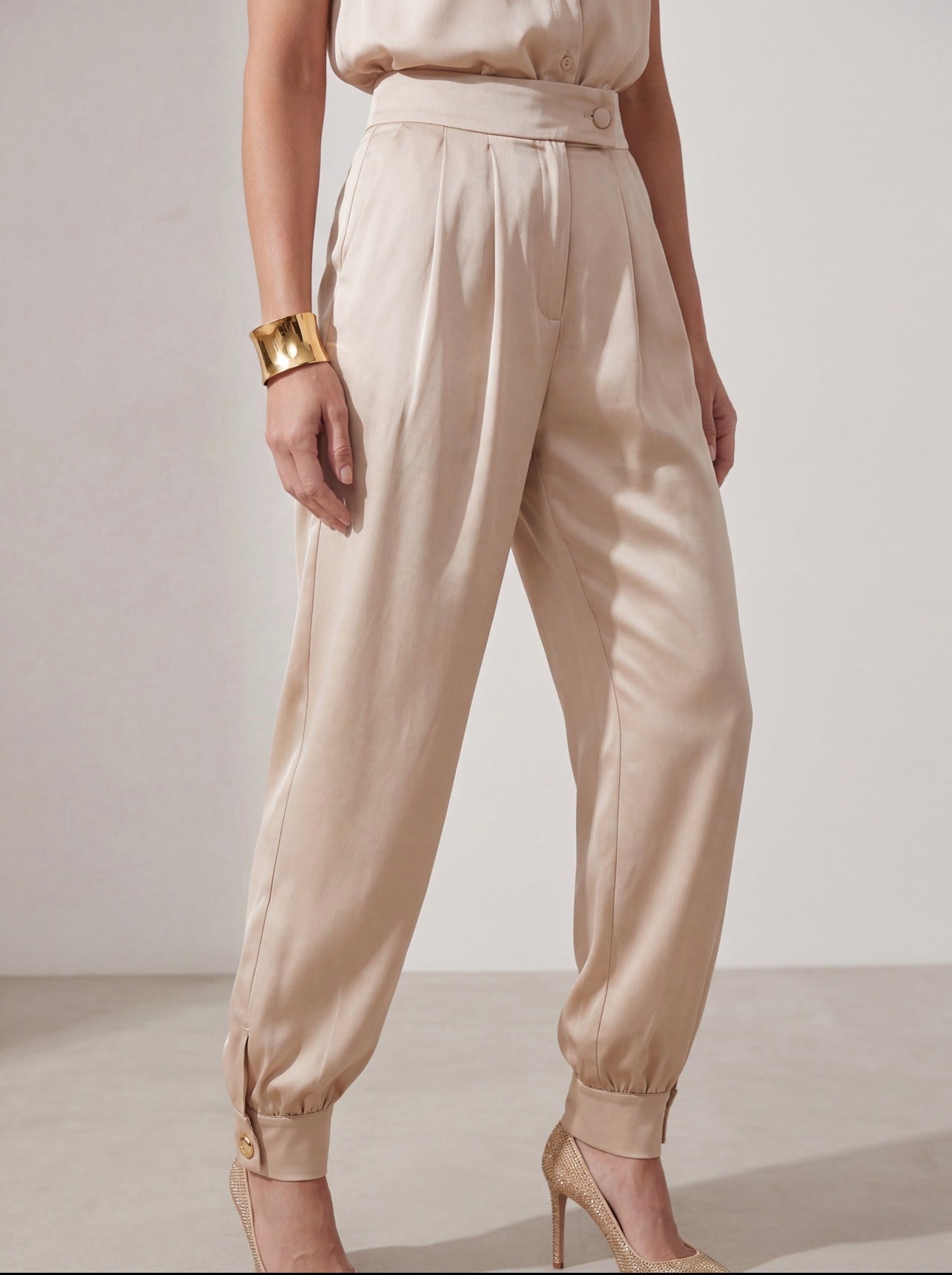 PANTALONI CHAMPAGNE