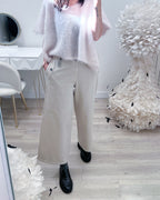 JEANS PALAZZO VANIGLIA