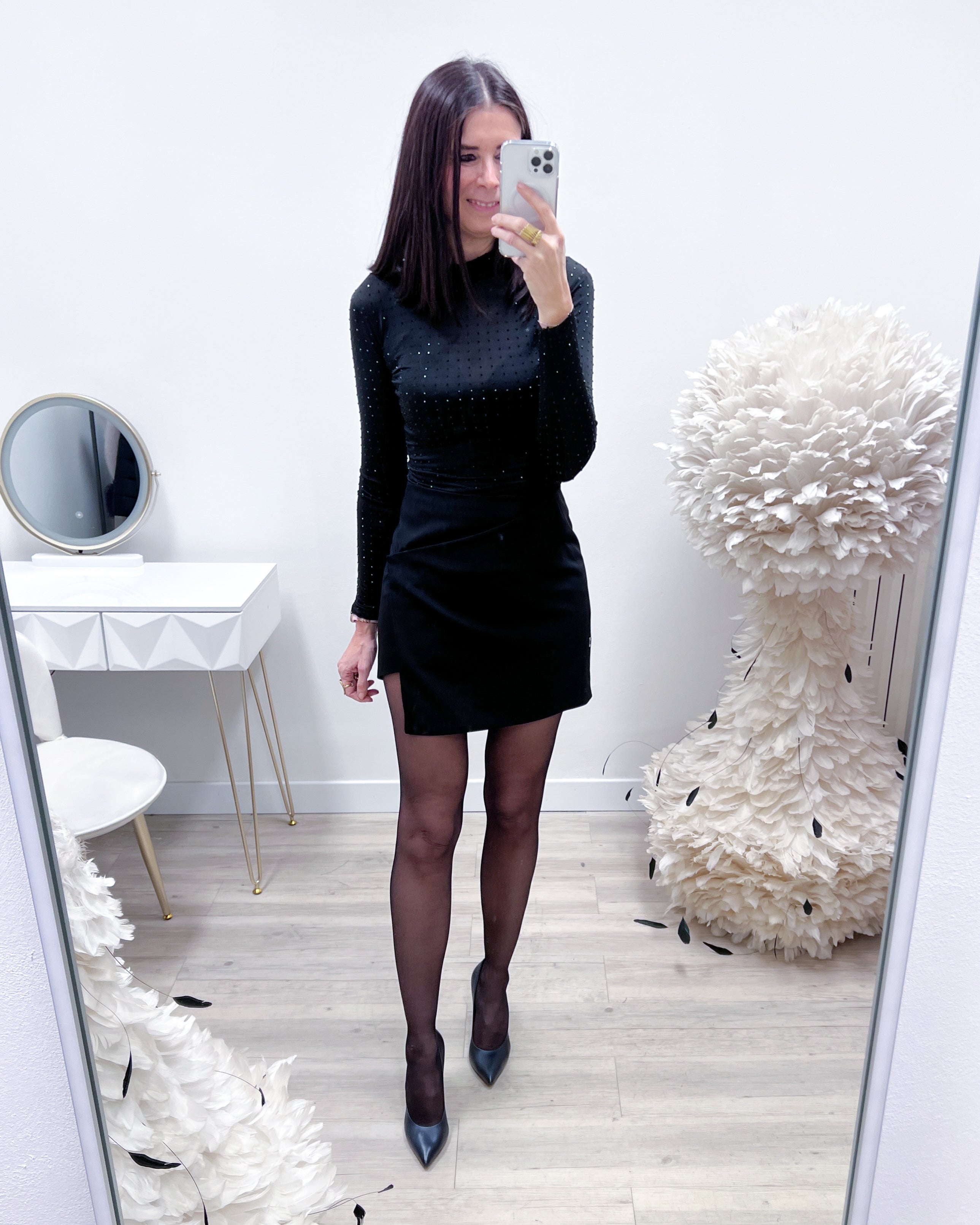 MINI GONNA ASIMMETRICA