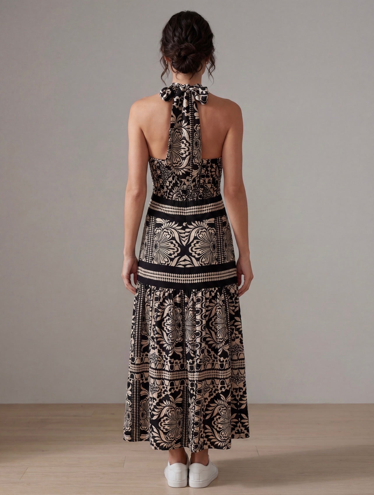 ABITO HALTER BOHO CHIC