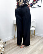 PANTALONI PALAZZO NERI