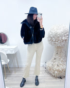 ECOFUR COLLO AMPIO NERO