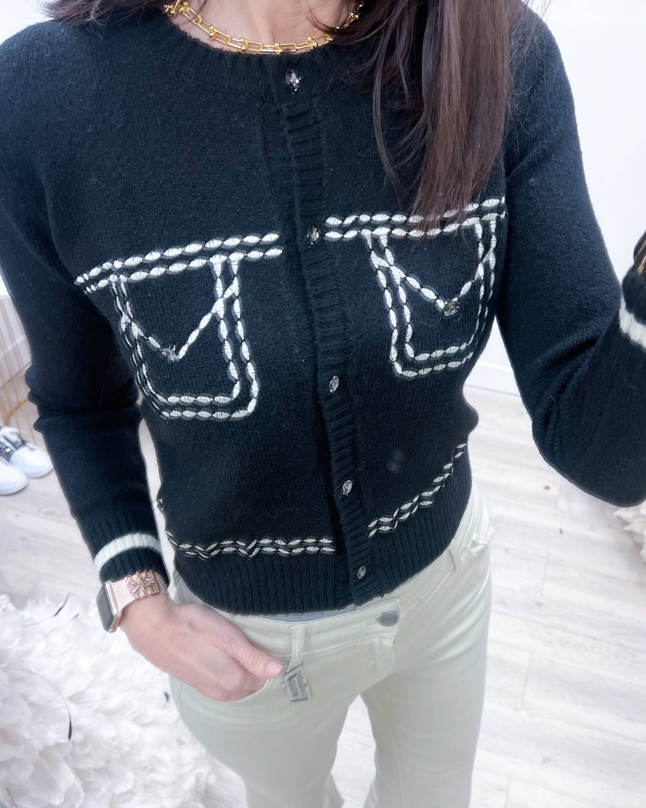 CARDIGAN SERJEY BLACK