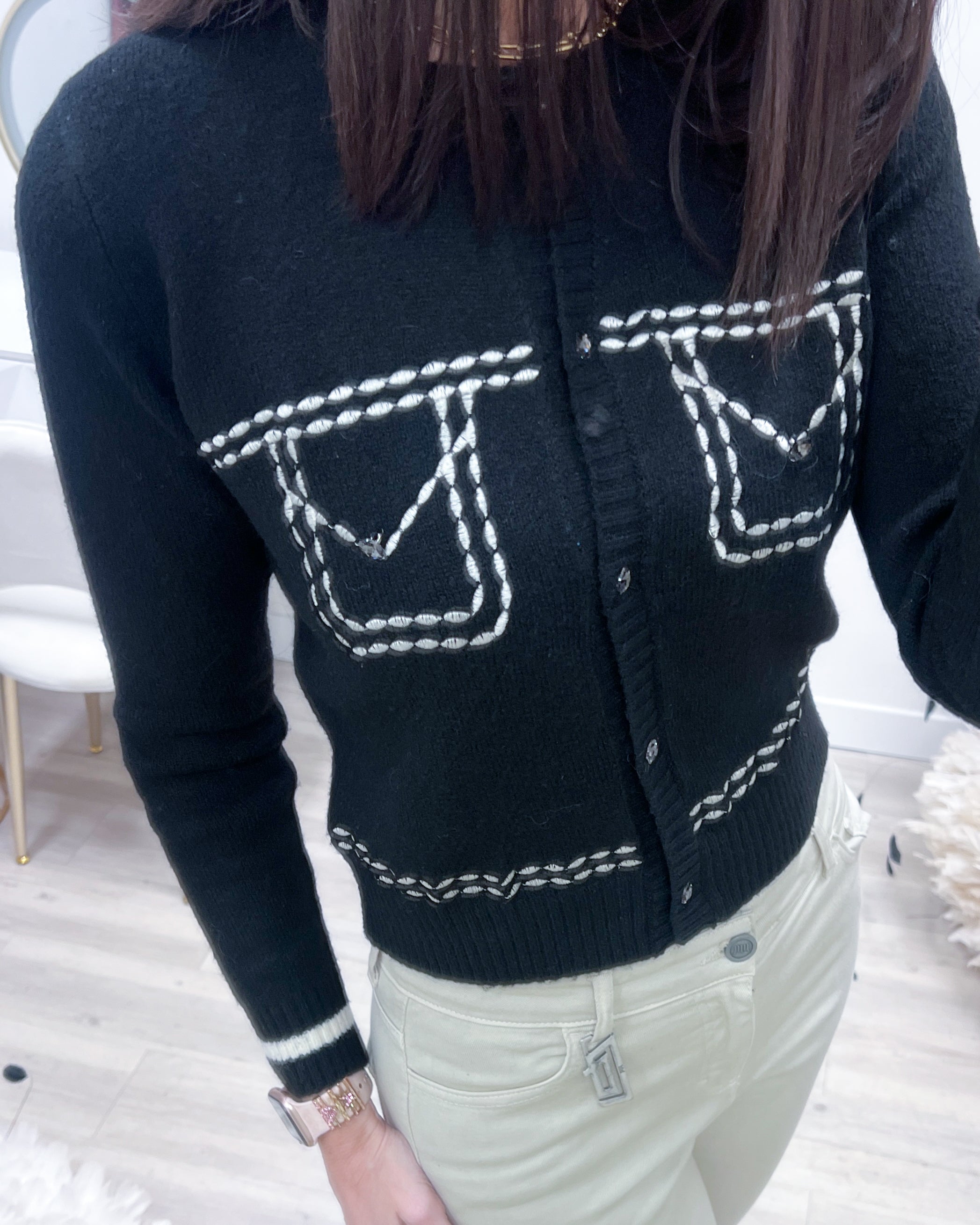 CARDIGAN SERJEY BLACK