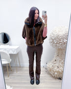 ECOFUR COLLO AMPIO VISONE