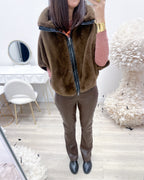 ECOFUR COLLO AMPIO VISONE