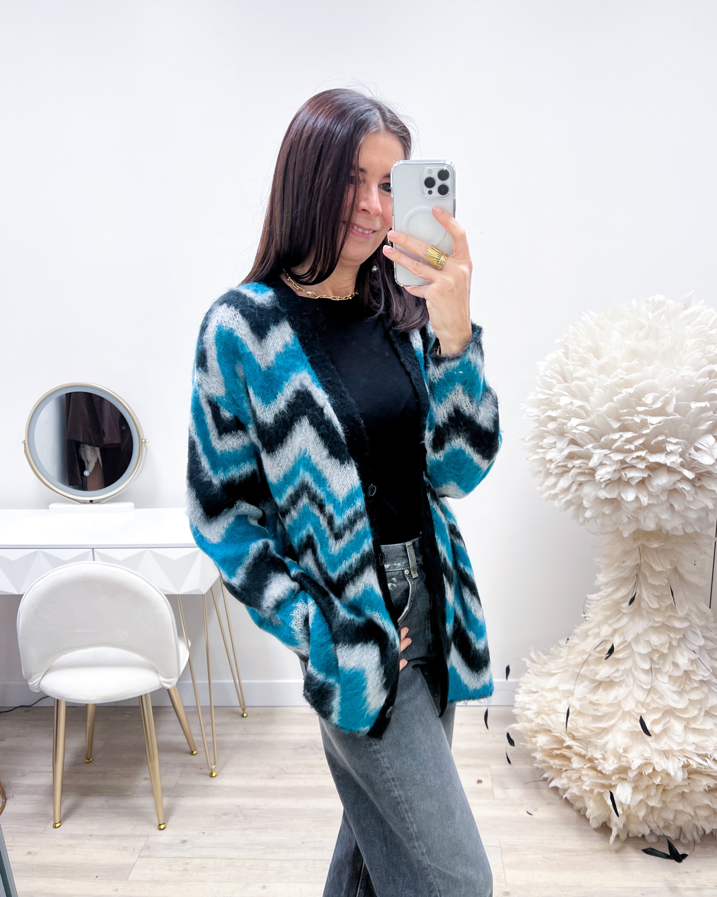 CARDIGAN JACQUARD