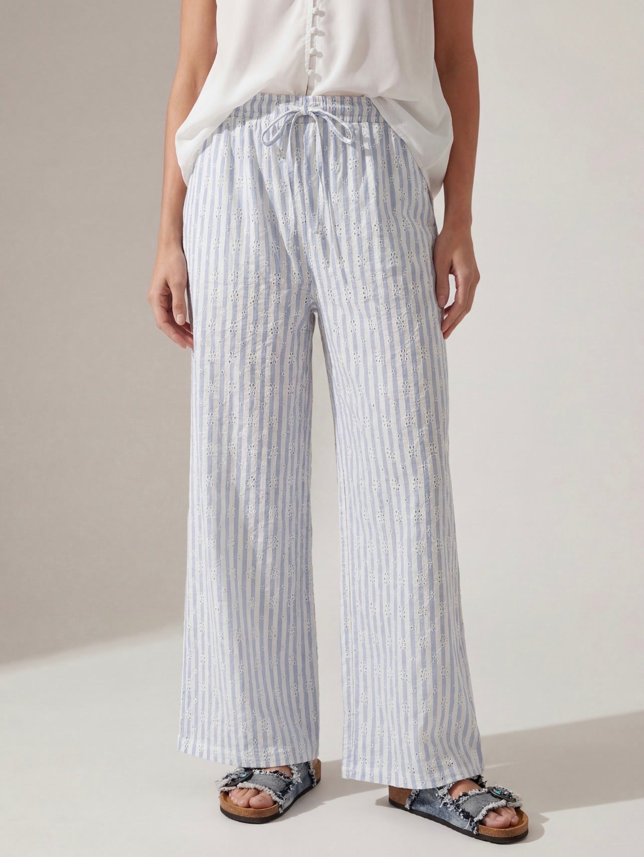 PANTALONI LIGHT STRIPES RELAX