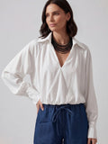 BLUSA BIANCA FLUIDA EASY CHIC