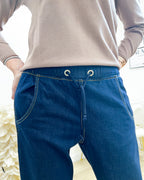 PANTALONI SPACCO DENIM