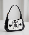 EL PASO H BAG BLACK WHITE