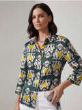 CAMICIA SPOON MONKEY GREEN