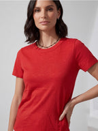 T-SHIRT FRAGOLA GIROCOLLO