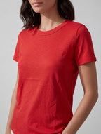 T-SHIRT FRAGOLA GIROCOLLO
