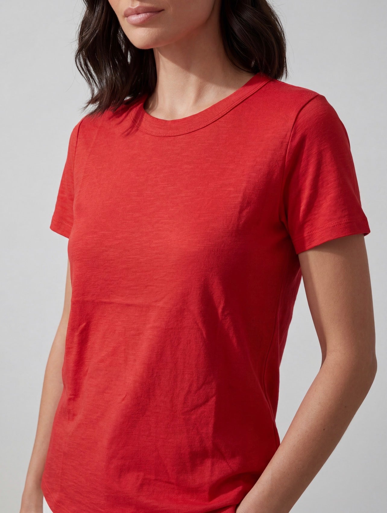 T-SHIRT FRAGOLA GIROCOLLO