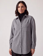 CAMICIA OVER GRIGIA