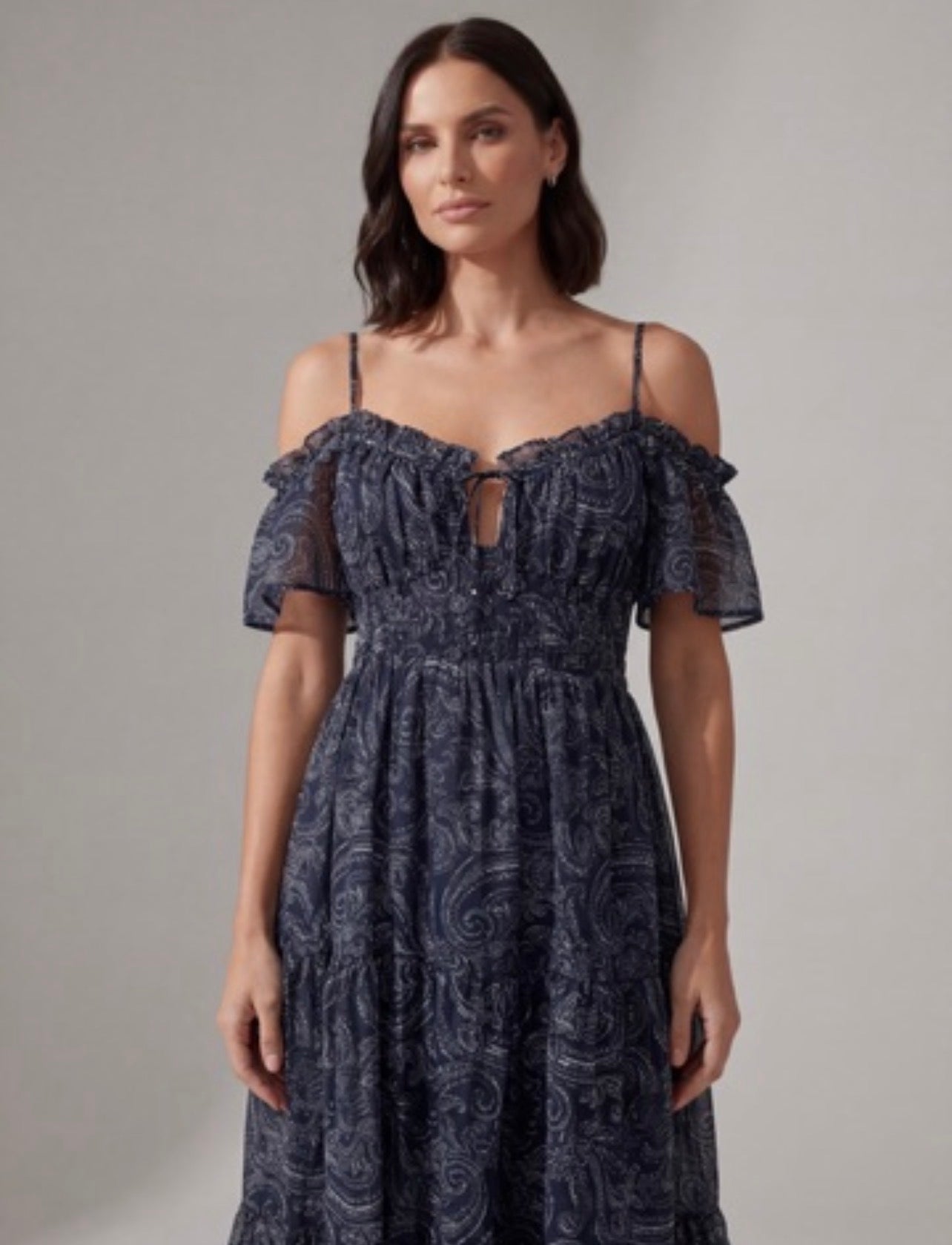ABITO MIDI GEORGETTE