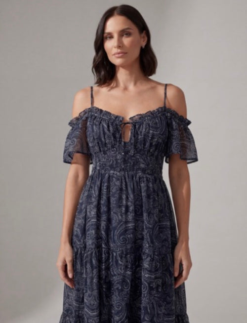 ABITO MIDI GEORGETTE