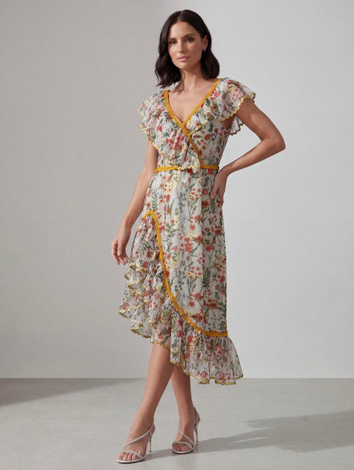 ABITO FLOWERS CHIC