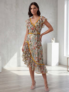 ABITO FLOWERS CHIC