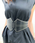 CINTURA BUSTIER CON BORCHIE