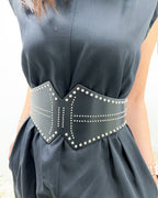CINTURA BUSTIER CON BORCHIE