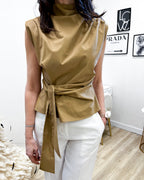 BLUSA CAMMELLO