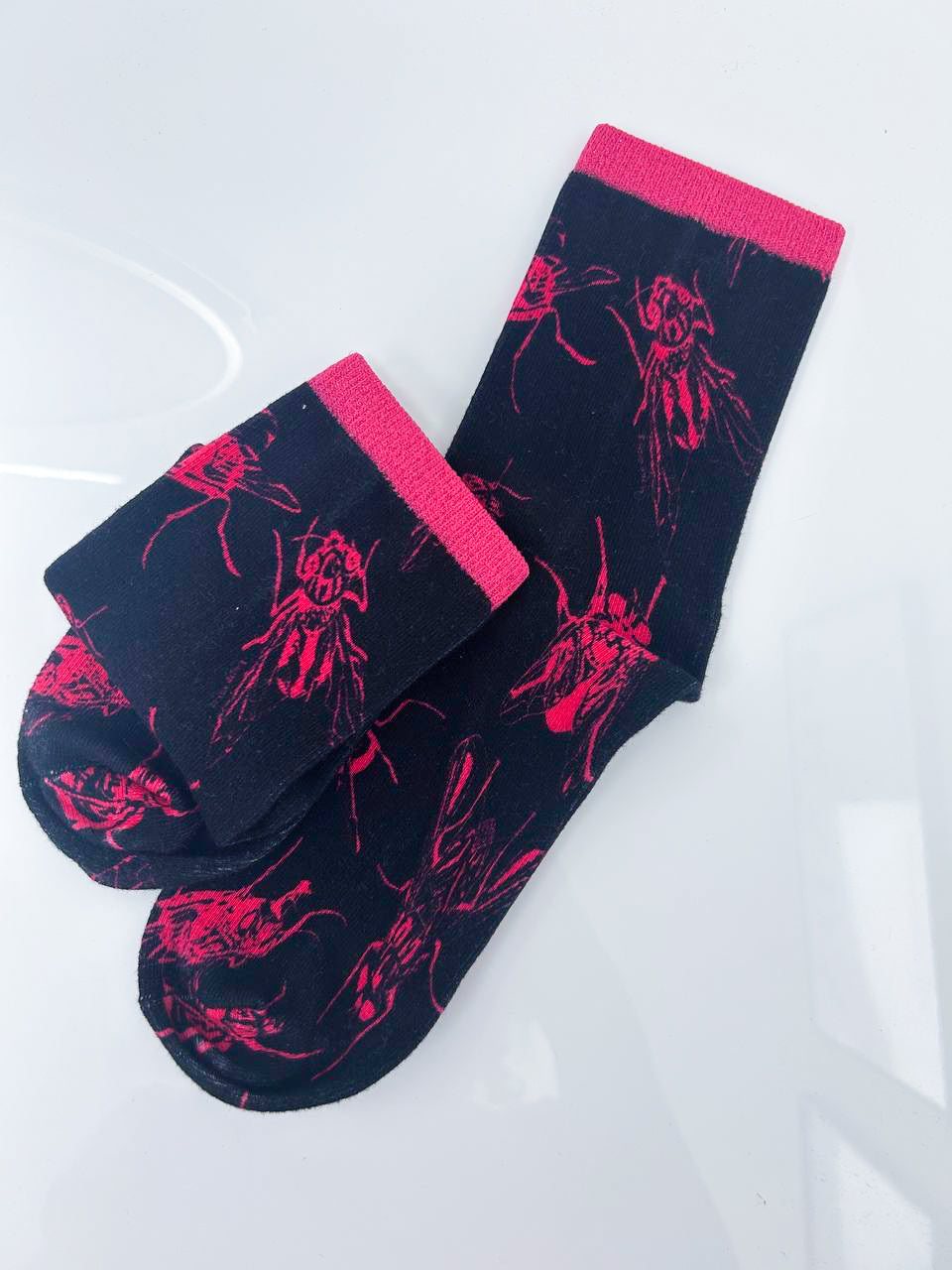 CALZINI MOUCHE PINK