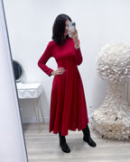 ABITO MIDI ROSSO