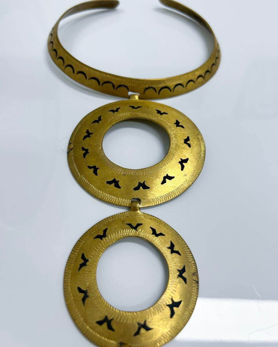 COLLANA GIROCOLLO CON PENDENTI