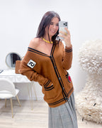 CARDIGAN RUGGINE