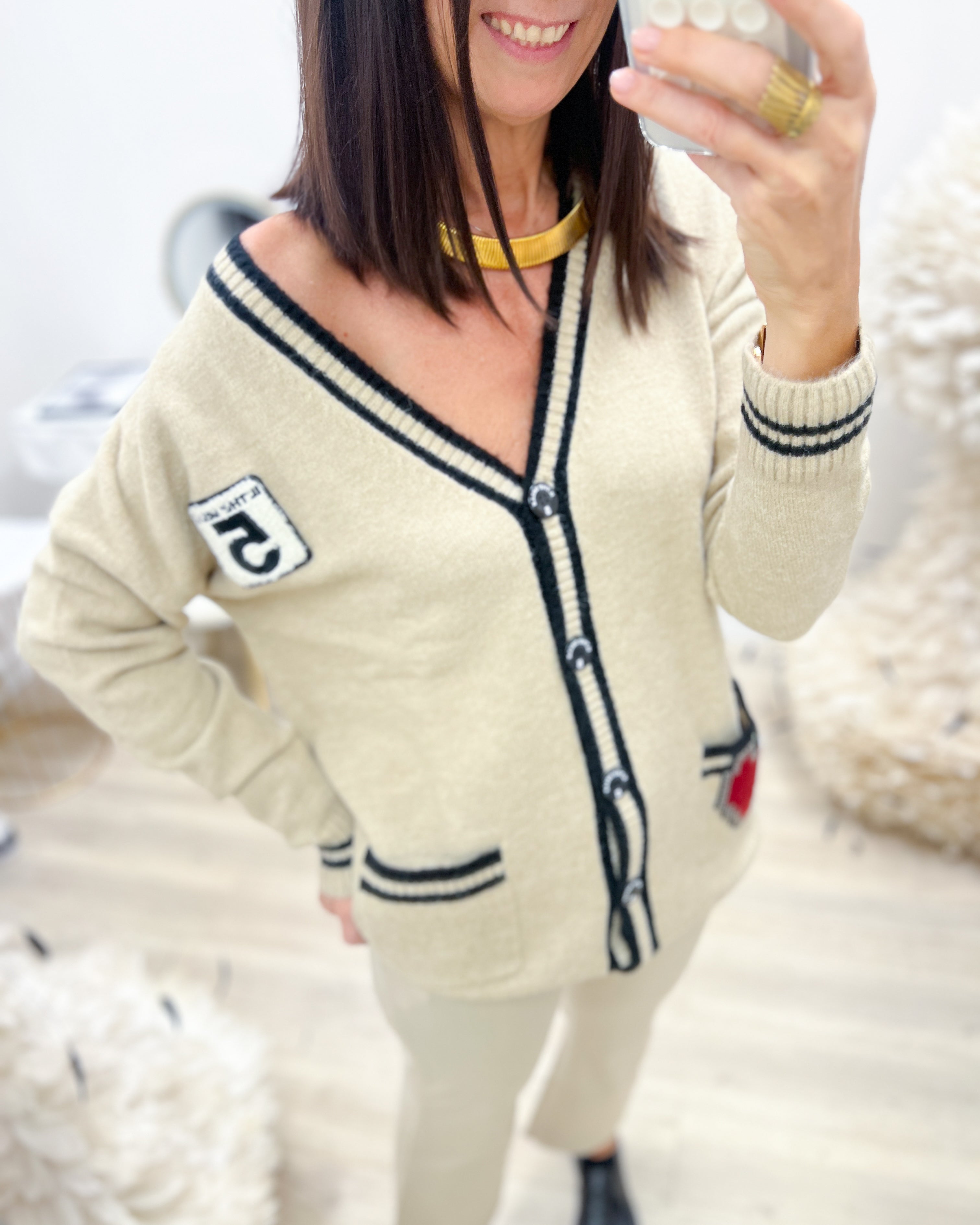 CARDIGAN VANIGLIA