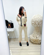 PANTALONI VANIGLIA