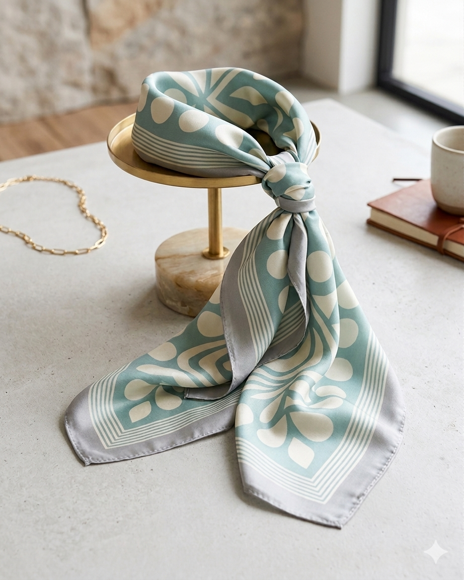 🎁 FOULARD POIS VERDE (100% off)