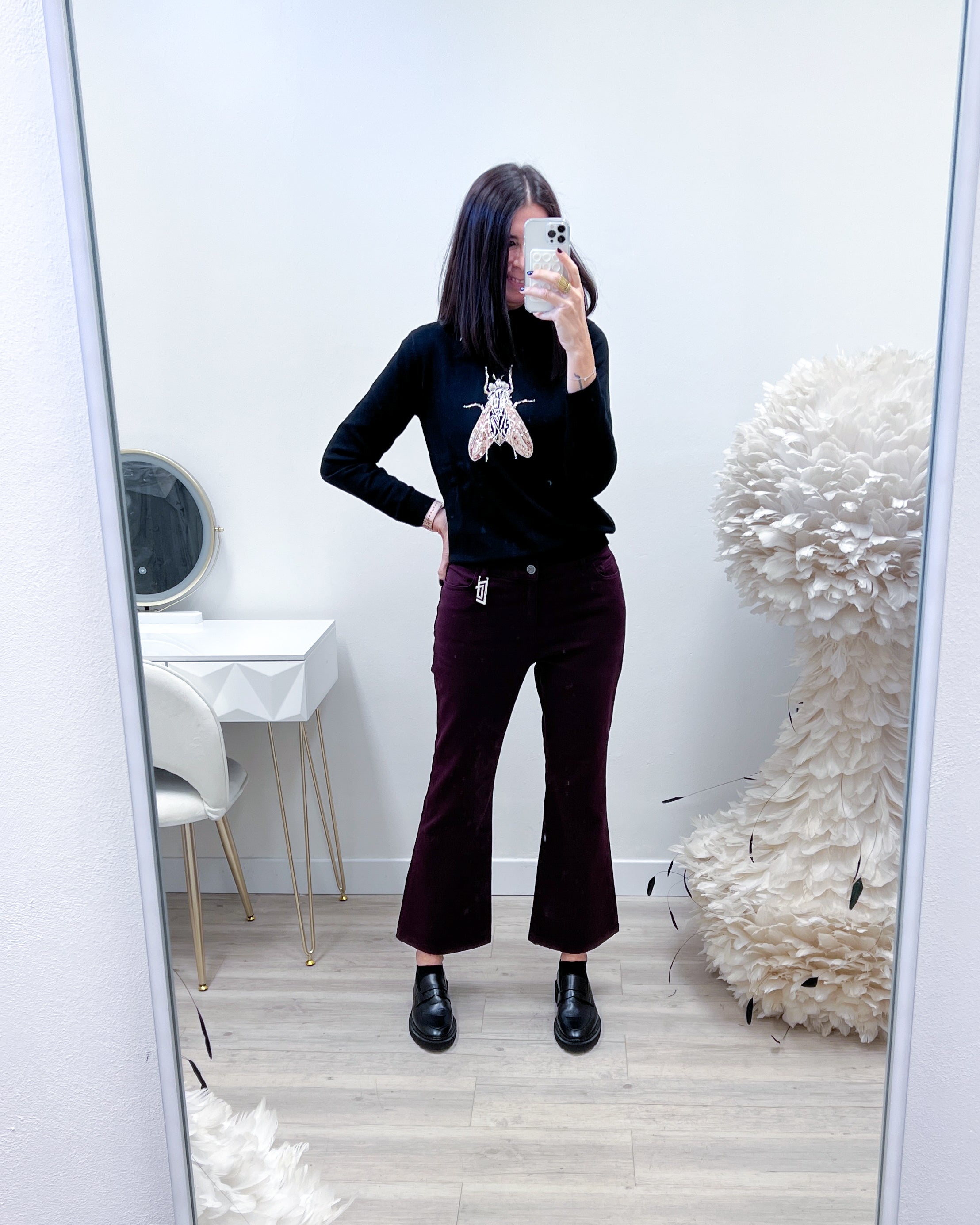 PANTALONI WINE