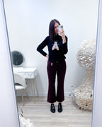 PANTALONI WINE