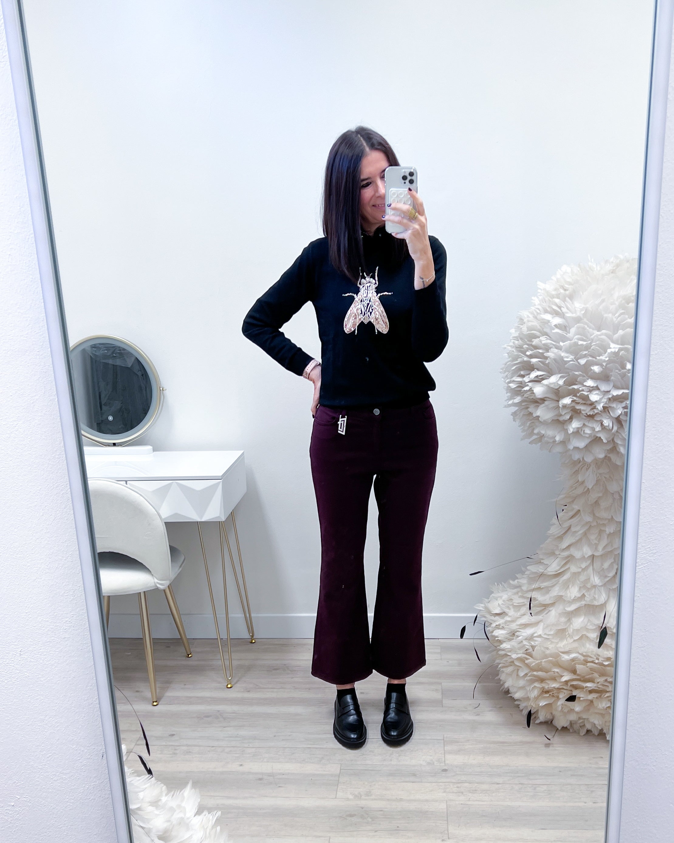PANTALONI WINE