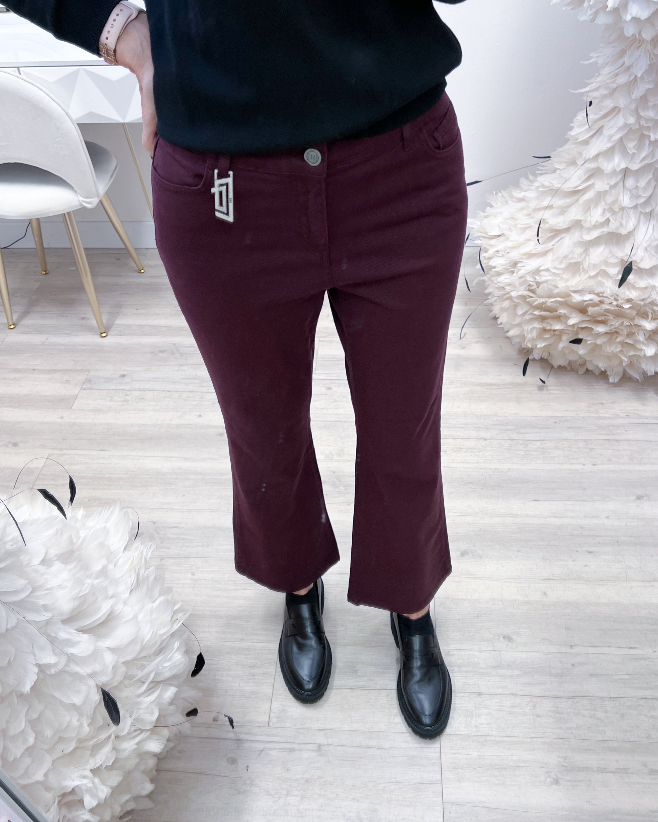 PANTALONI WINE