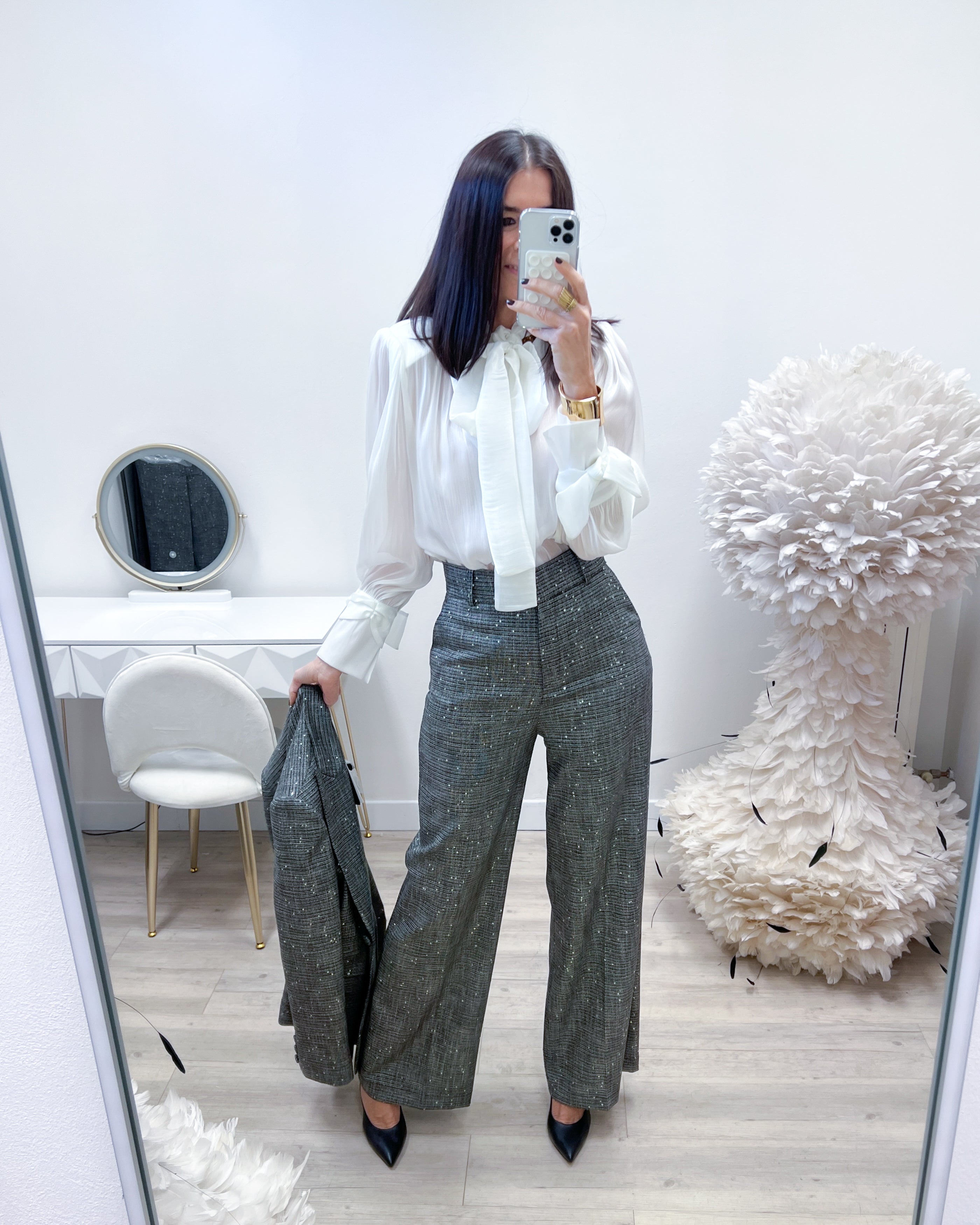 CAMICIA CON FIOCCO