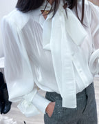 CAMICIA CON FIOCCO