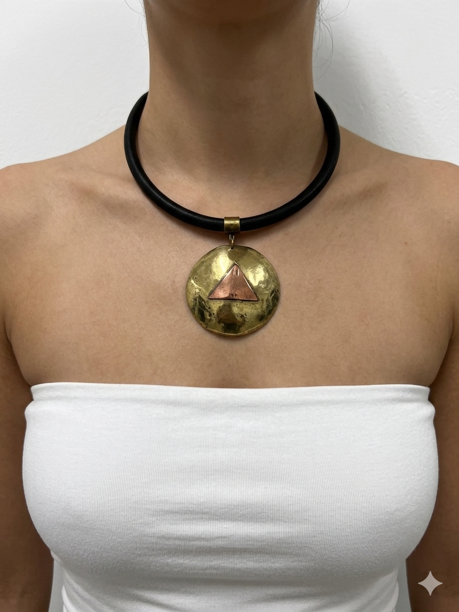 COLLANA CIONDOLO BRONZO