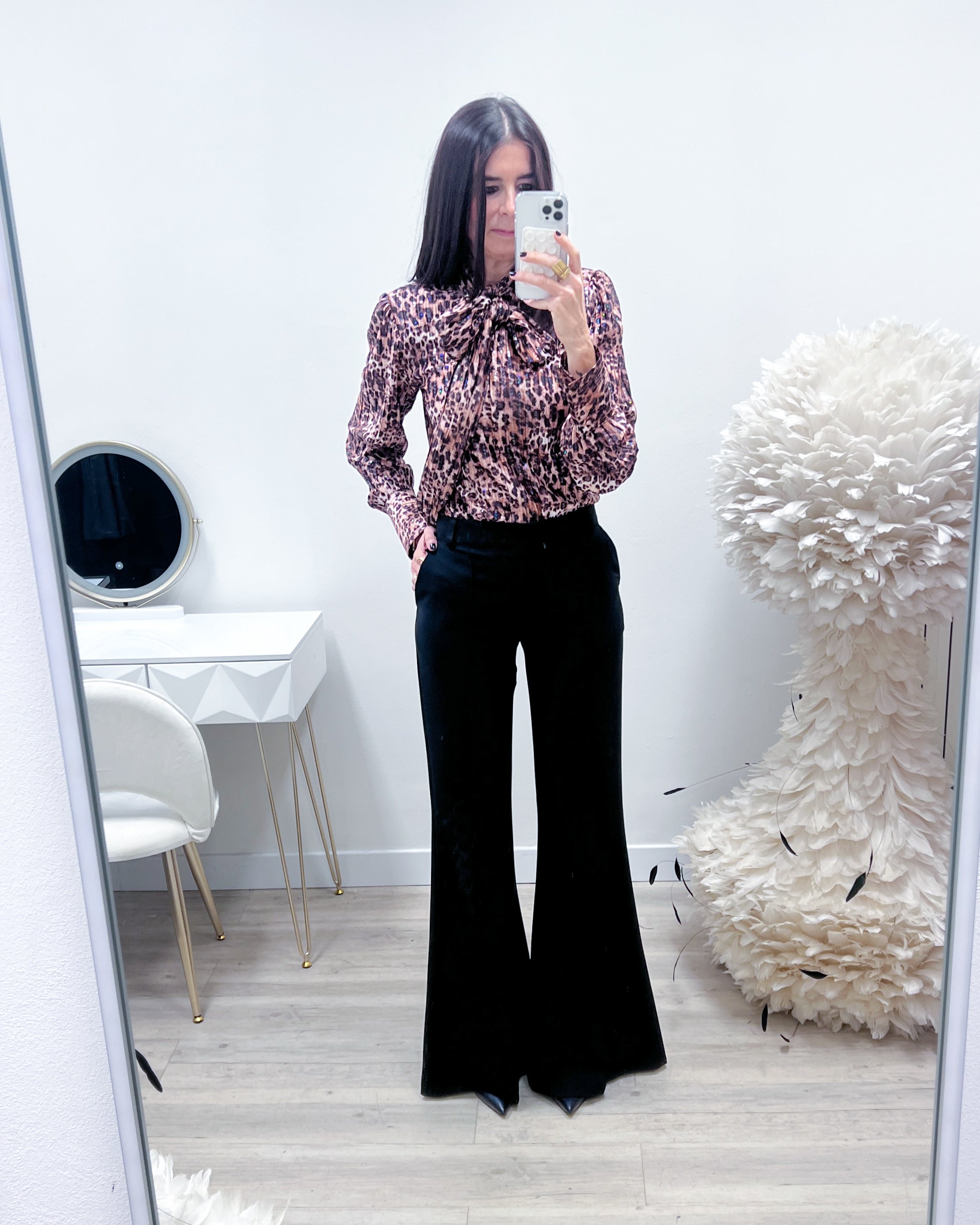 PANTALONI A ZAMPA