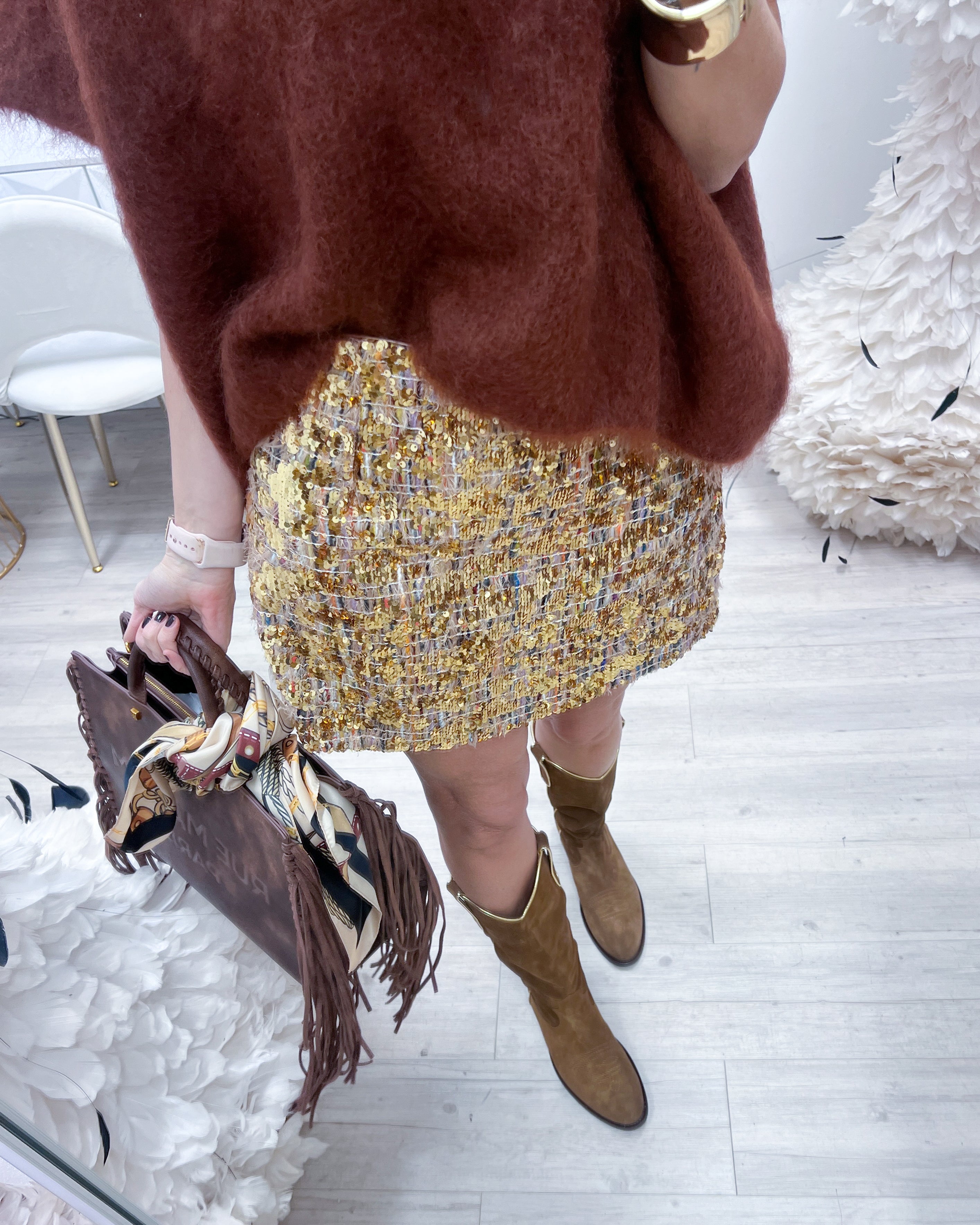 MINI GONNA PAILLETTES