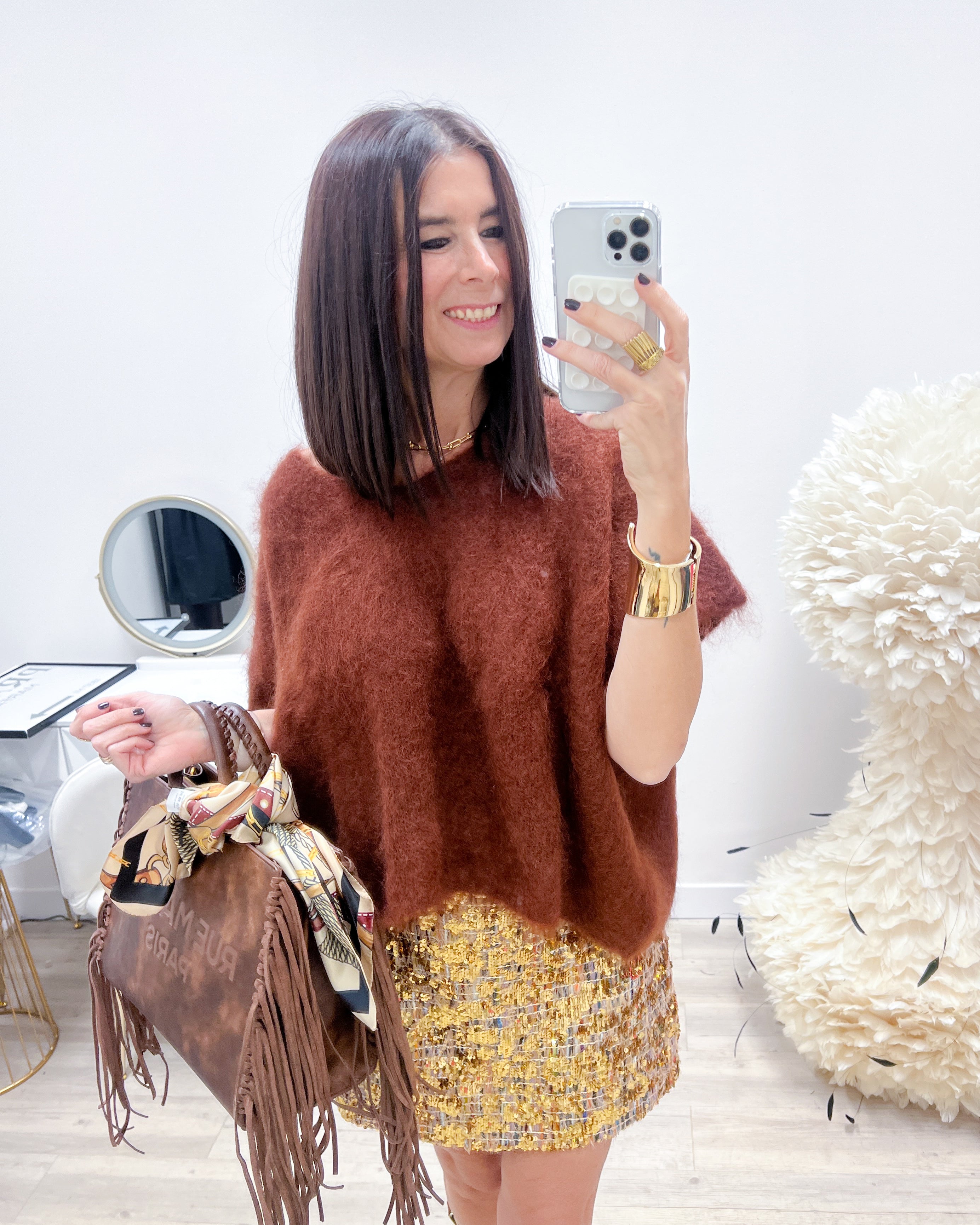 MAGLIA MOHAIR CAFFE'