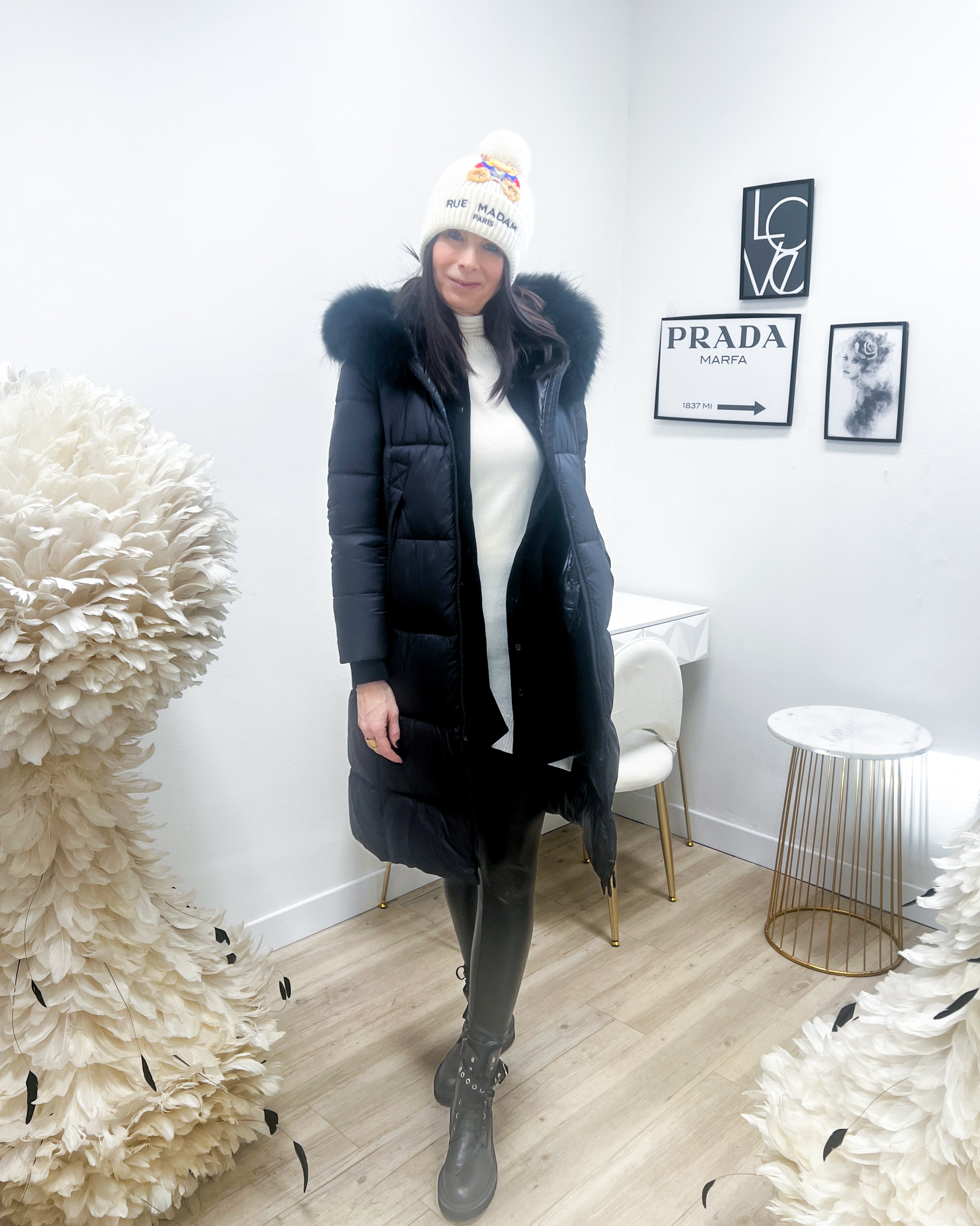 PIUMINO GARRET BLACK