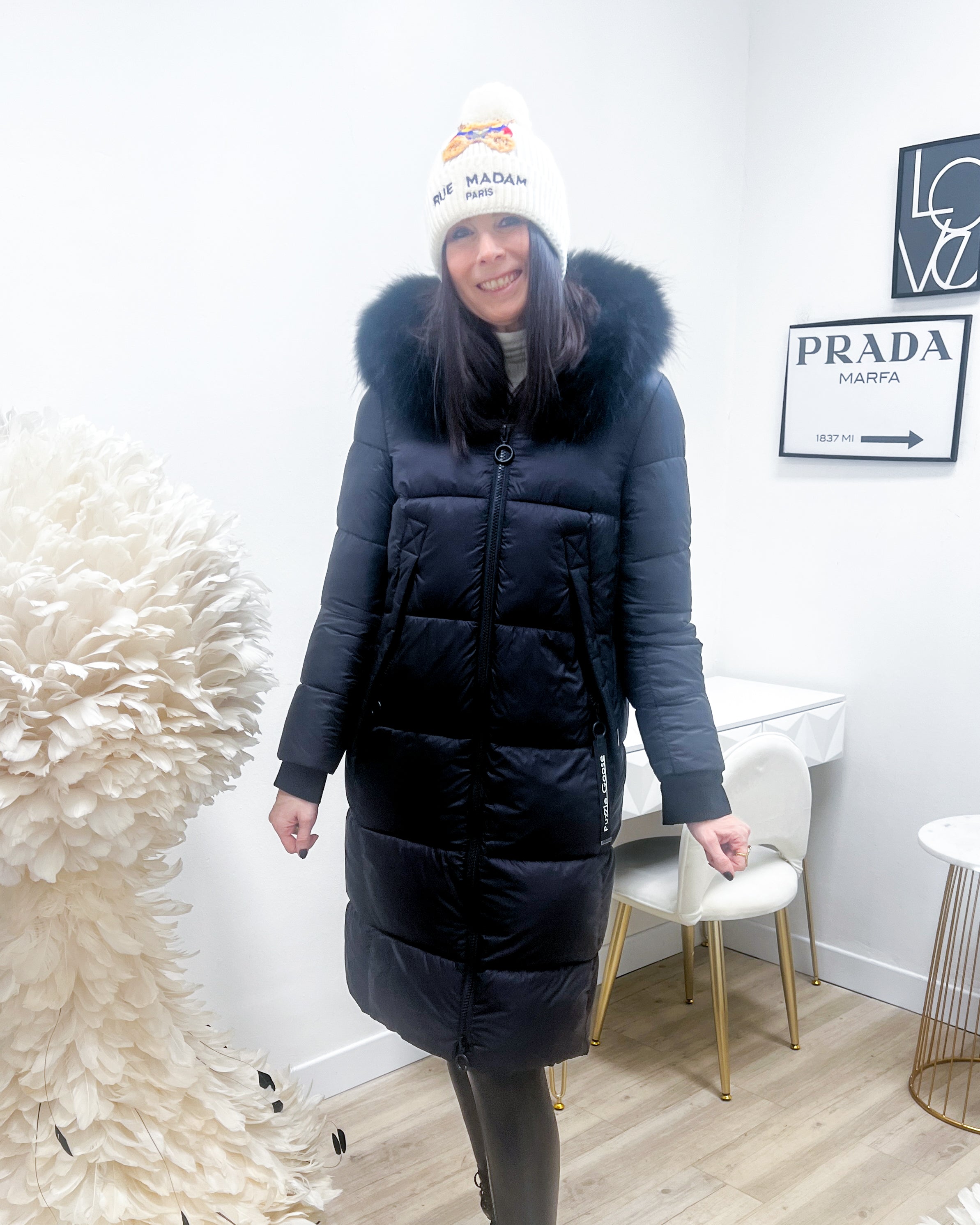 PIUMINO GARRET BLACK