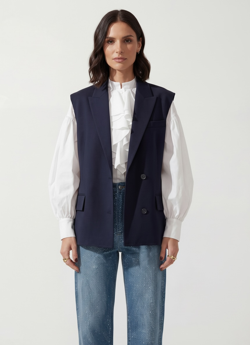 GILET OVER JIA