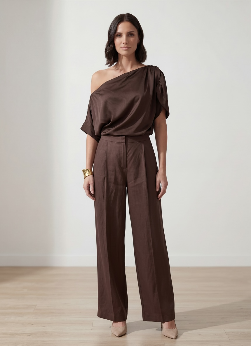 PANTALONI PALAZZO MORO