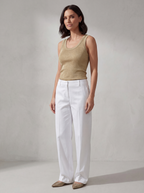 PANTALONI WHITE ICON
